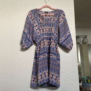 Boho v neck dress from h & m worn to a wedding once